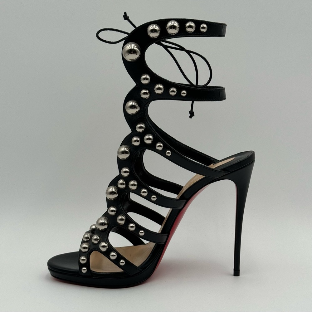 (SOLD) Christian Louboutin Amazoubille 120mm Heels (1180764) Size 39 (NEW) - Picture 14 of 17